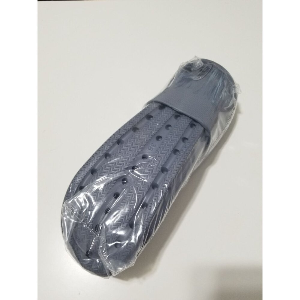 Dirk Unisex Slides In Grey - Size W6/M4 - Picture 7 of 9